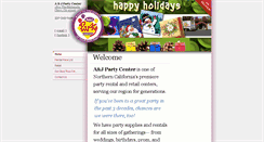 Desktop Screenshot of ajparty.com